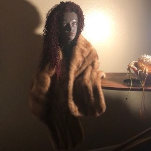 Vintage Fur Shawl